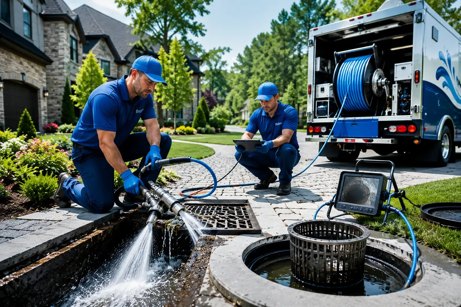 Local outdoor drain cleaning professionals in Irvine, CA
